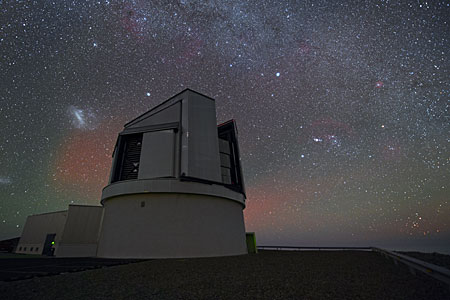 VISTA observing the sky