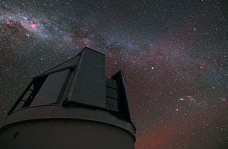 VISTA observing the sky