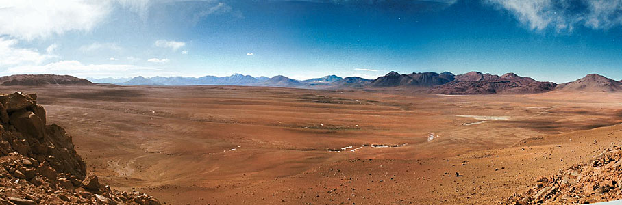 Desert from above