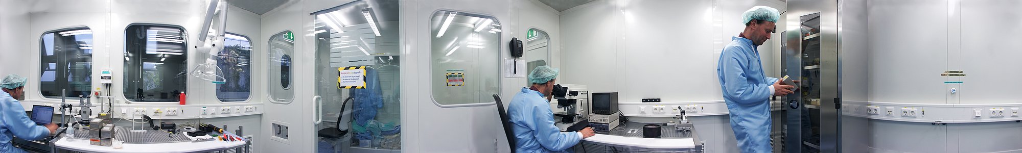 Clean Room at ESO's Headquarters