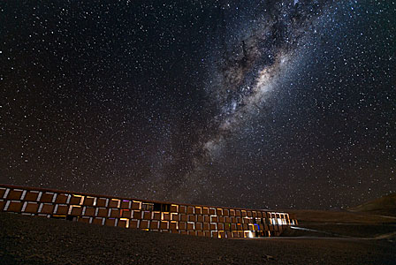 Milky Way over La Residencia