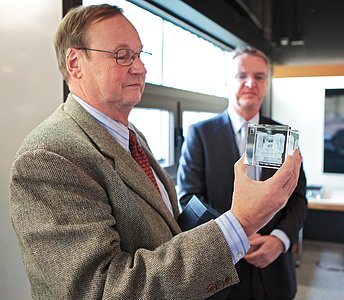 Council President receives gift