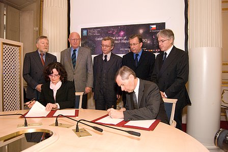 Signing Ceremony for the Czech Republic