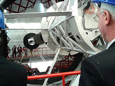 ESO Director General visits Teide Observatory (Tenerife)