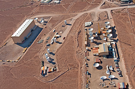 Antenna Integration Facilities at ALMA OSF