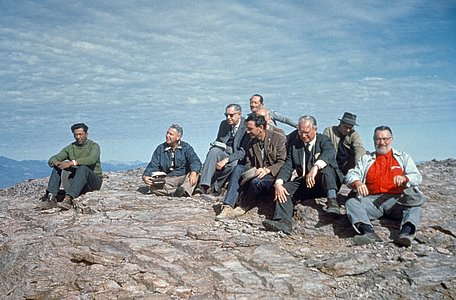 Summit meeting in Cerro Morado