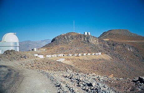 The beginning of La Silla