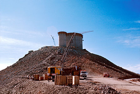 Early steps on the construction of the domes of the ESO 3.6-metre telescope and the 1.4-metre Coudé Auxiliary Telescope
