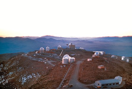 Sunset at La Silla