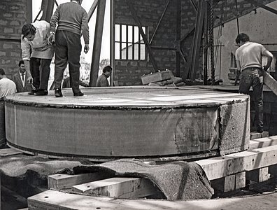 Building the ESO 3.6-metre telescope