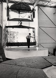 Making the ESO 3.6-metre telescope M1 mirror