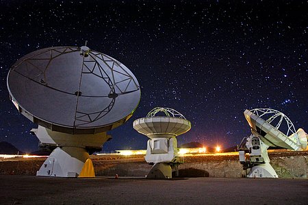 ALMA antennas ready for action