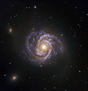 Messier 100 and Supernova SN 2006X