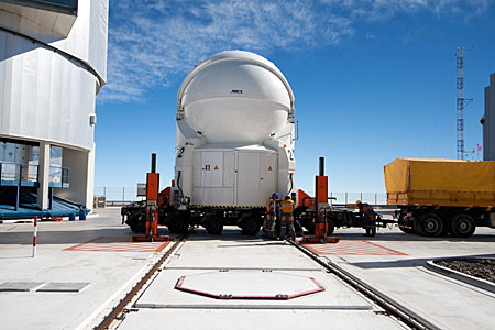 Transporting an Auxiliary Telescope