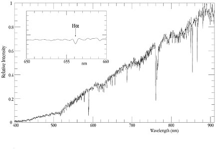 A VLT Spectrum of EROS-BLG-2000-5