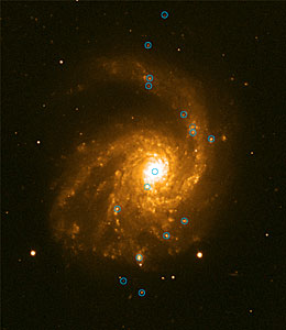 Spiral Galaxy NGC 4254