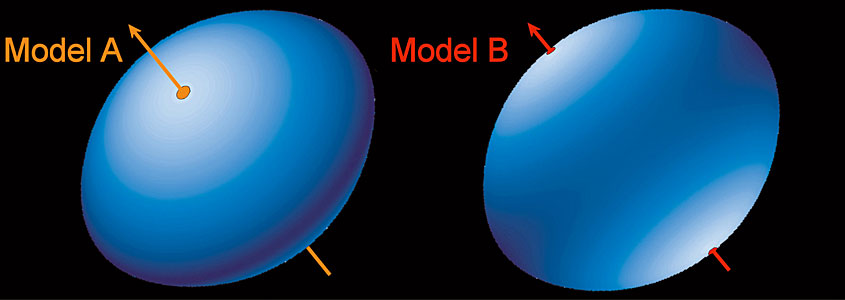 3-D Shape of Achernar (Models)