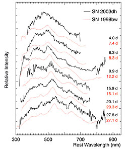 Visual Spectra of Hypernova in GRB 030329