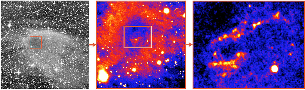 Infrared Halo Frames a Newborn Star