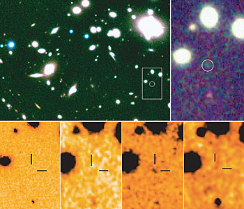 ISAAC images of Abell 1835