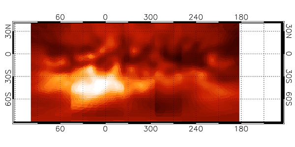 Map of Titan's Surface Features