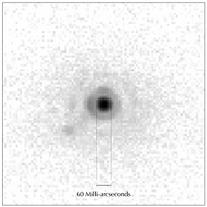 "First Light" image from the SINFONI Adaptive Optics Module