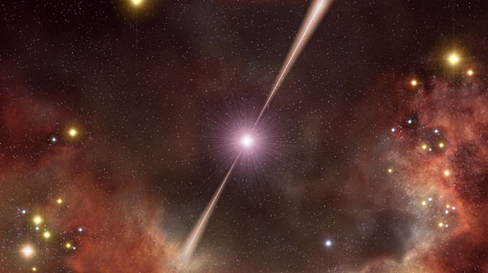 The Double Firing Burst (Artist's Impression)
