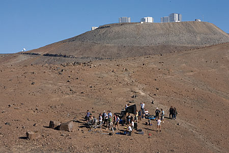 Quantum of Solace Filming at Paranal
