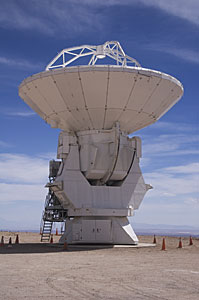 ALMA 12 m diameter antenna, manufactured by Mitsubishi Electric Corporation