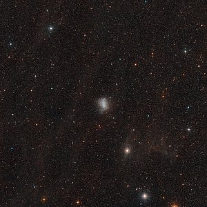 Digitized Sky Survey Image of the Galaxy NGC 6822