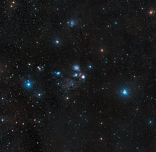 Wide-field view of the field around Monoceros R2