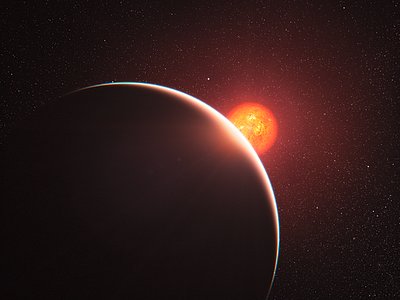 Artist’s impression of GJ 1214b