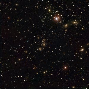 Pandora’s Cluster (combined Hubble and VLT view)