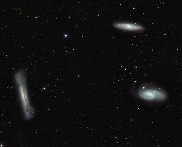 VST’s view of the Leo Triplet and beyond