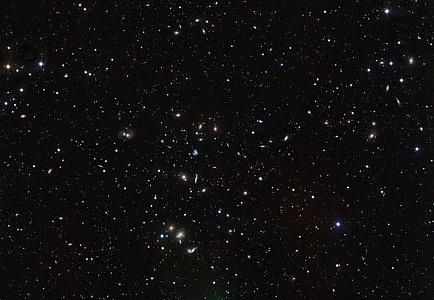 VST image of the Hercules galaxy cluster