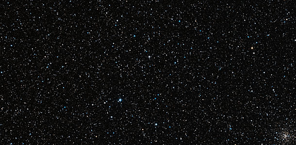 Wide Field Imager view of part of the bulge of the Milky Way
