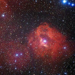 La región de formación estelar Gum 41