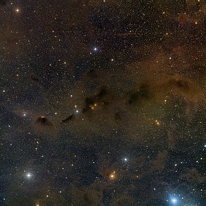 Wide-field view of part of the Taurus star formation region