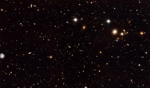 The Spiderweb Galaxy and its surroundings (full ACS view)
