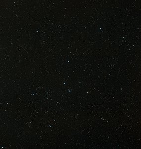 Wide-field image of the Spiderweb Galaxy (ground-based image)