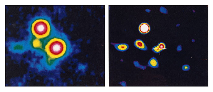First optical image of the Galactic Centre