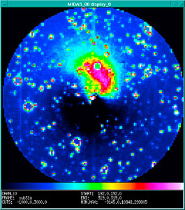 Spectacular Jet in Comet Hale-Bopp