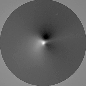 The Near-nucleus Environment in Comet Hyakutake
