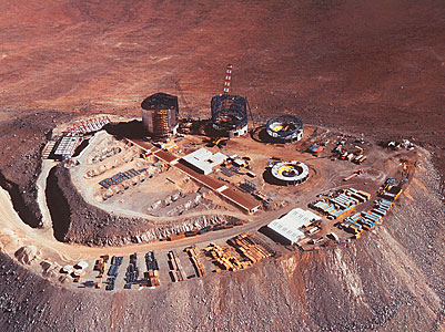 A Bird's View of Paranal
