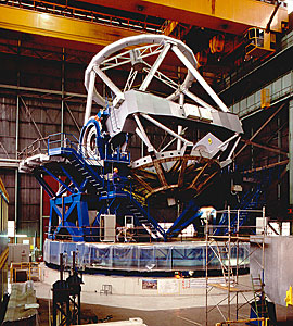 Construction of VLT Main Structure
