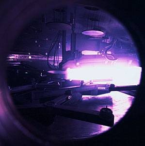 Giant Coating Plant for the VLT: a Porthole View
