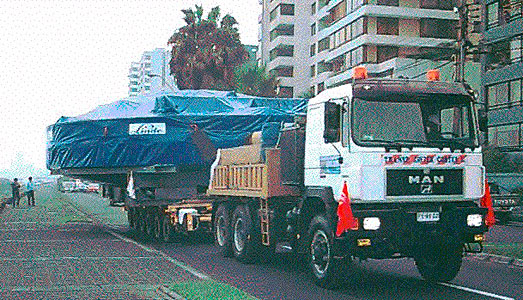 VLT Coating Plant: from Sea to Land