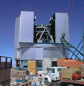 View of UT1 through the Slit Doors