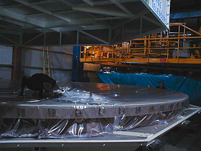 VLT 8.2-m Zerodur Mirror Inspection