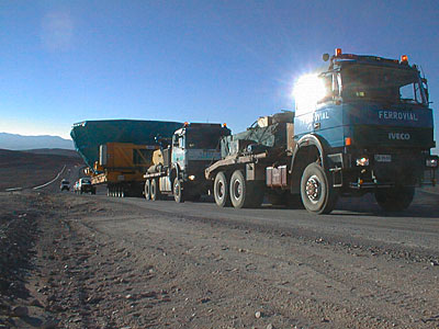 Transportation of the M1 cell and mirror